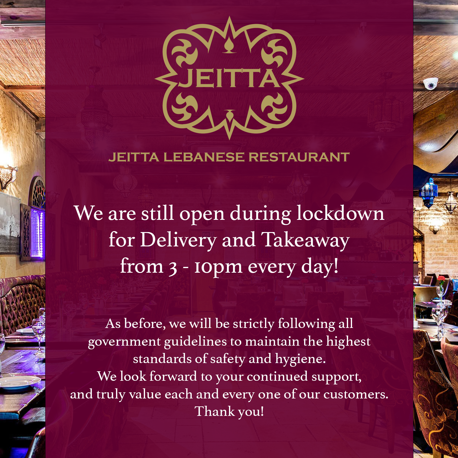 Jeitta – Lockdown Update